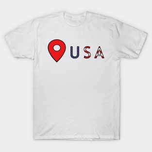 Here in USA T-Shirt